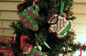 Schattig eetbare Mini kerstboom met Cookie versieringen! 