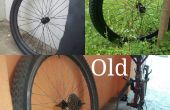 Verversen van oude fiets band