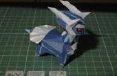 Hoe maak je een Dialga Pokemon figuur uit papier