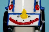 3D afgedrukt lichaam voor de Parallax BOE-Bot robot... 