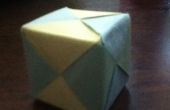Hoe maak je een Origami Cube met 6 stukjes papier