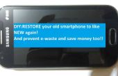 Opknappen/herstellen van een oude Smartphone