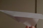 Hoe To Make The Research Dart Rocket-Powered papieren vliegtuigje