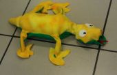 Leopold de robot Dancing pluche Lizard