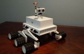 IR gecontroleerd 3D gedrukte Rover (Arduino)