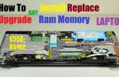 Hoe om te upgraden Ram geheugen Laptop installeren vervangen