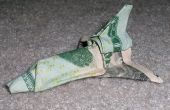 Origami Dollar Bill Space Shuttle