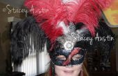 DIY Masquerade masker Gothic