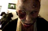 Realistische Zombie make-up