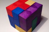 Houten puzzel kubus