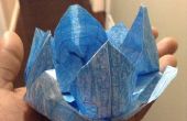 Hoe maak je een Origami lotusbloem
