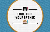 Star Wars - Luke, ik ben je vader - Cross Stitch Pattern - Gratis Download