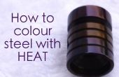 Hoe om te kleuren staal met warmte