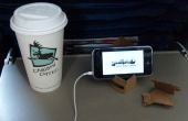 Koffie en een film - iPhone Stand