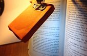 DIY LED boek leeslamp en fakkel