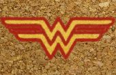 Wonder Woman Cork Coasters