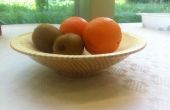 Hout-turning: Fruit bowl