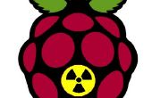 Draagbare Raspberry Pi geigerteller met Display