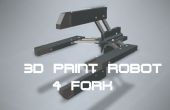 3D PRINT 4 vork robotarm (volledige TUTORIAL)