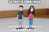 3D afgedrukt Bobblehead - hoge resolutie Full Body gescand en Hand geschilderd