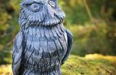 Keramische Owl Sculpture