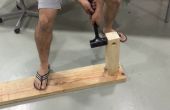 Been voor een houten tafel (ongelooflijke kracht)