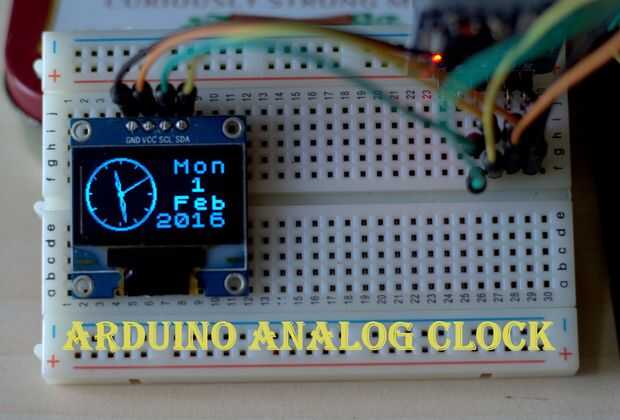 Дисплей аналог. Ардуино часы с OLED И ds1307. Analog Clock Arduino. Arduino часы реального времени ds1302 OLED i2c. Ds1302 ssd1306 часы.