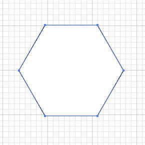 Шестиугольник 5 см сторона