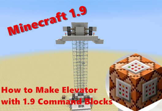 Hoe Maak Je Lift Met Minecraft 1 9 Opdracht Blokken Cadagile Com