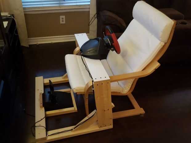 DIY Steering Wheel Stand