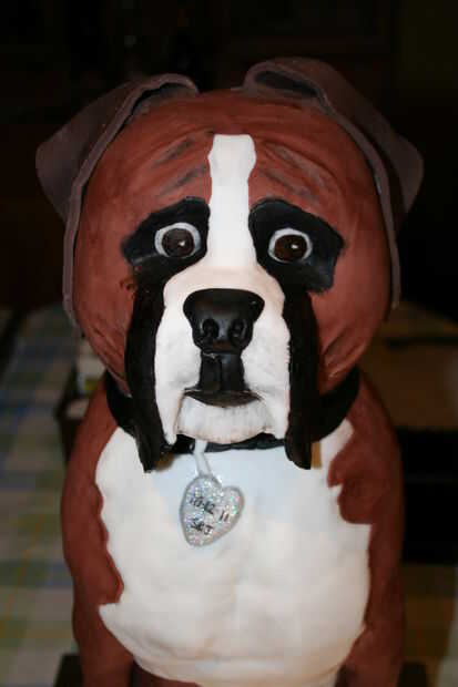 Verrassend Maken van een bruidstaart van Boxer Hond - cadagile.com XJ-36