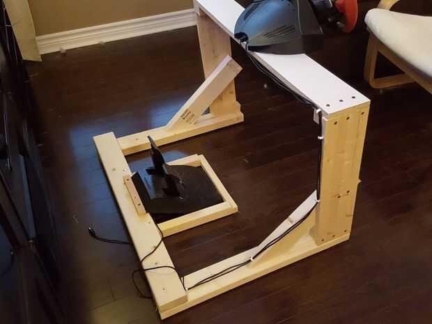 DIY Steering Wheel Stand